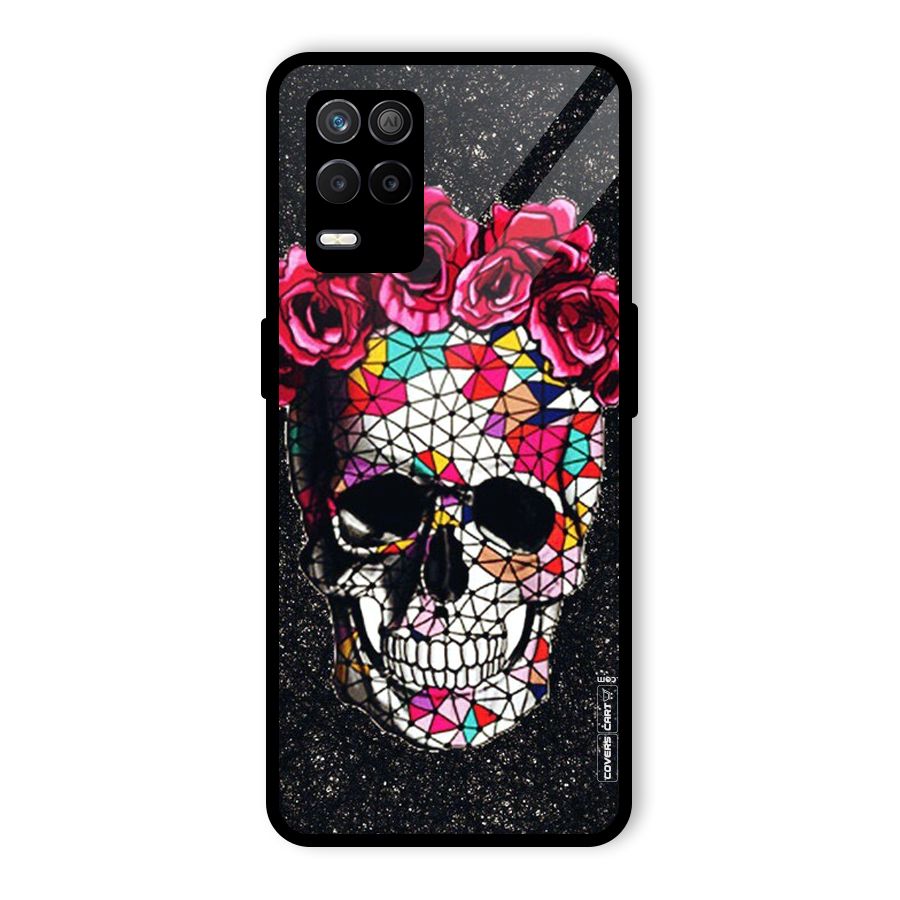 Pretty Dead Face Glass Back Case for Realme 9 5G