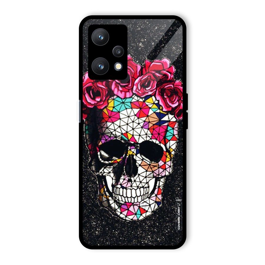 Pretty Dead Face Glass Back Case for Realme 9 Pro 5G