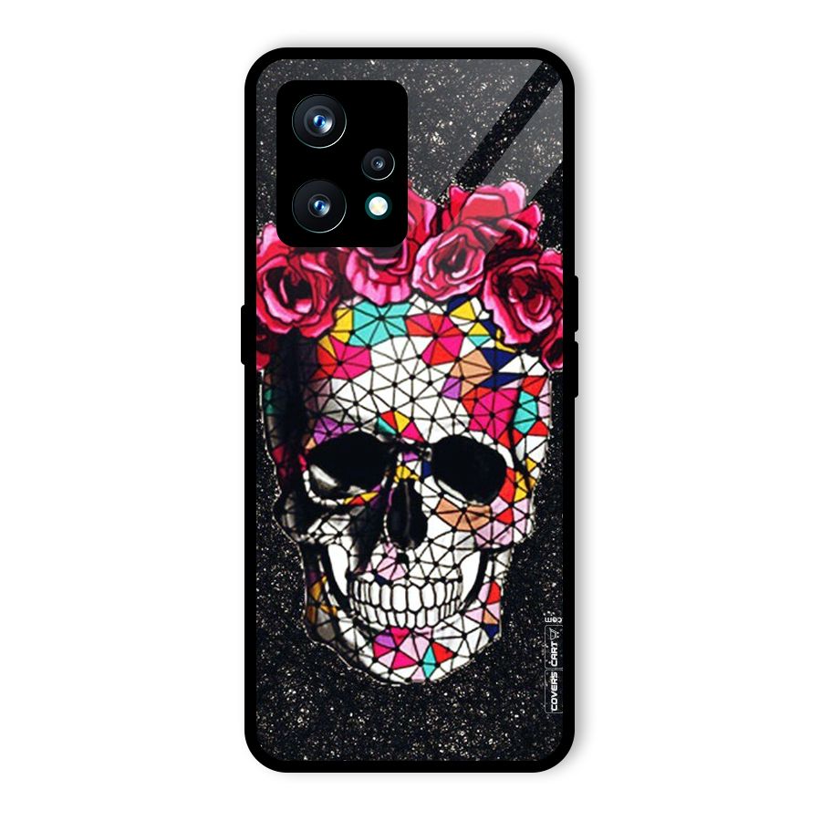 Pretty Dead Face Glass Back Case for Realme 9 Pro Plus 5G
