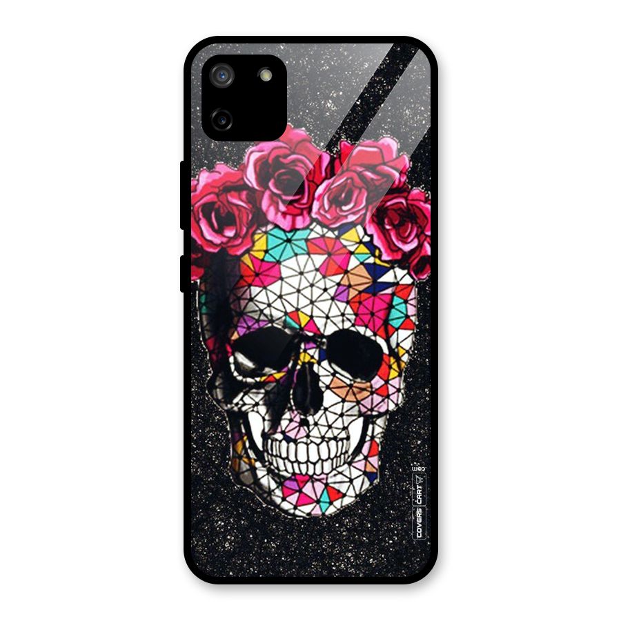 Pretty Dead Face Glass Back Case for Realme C11