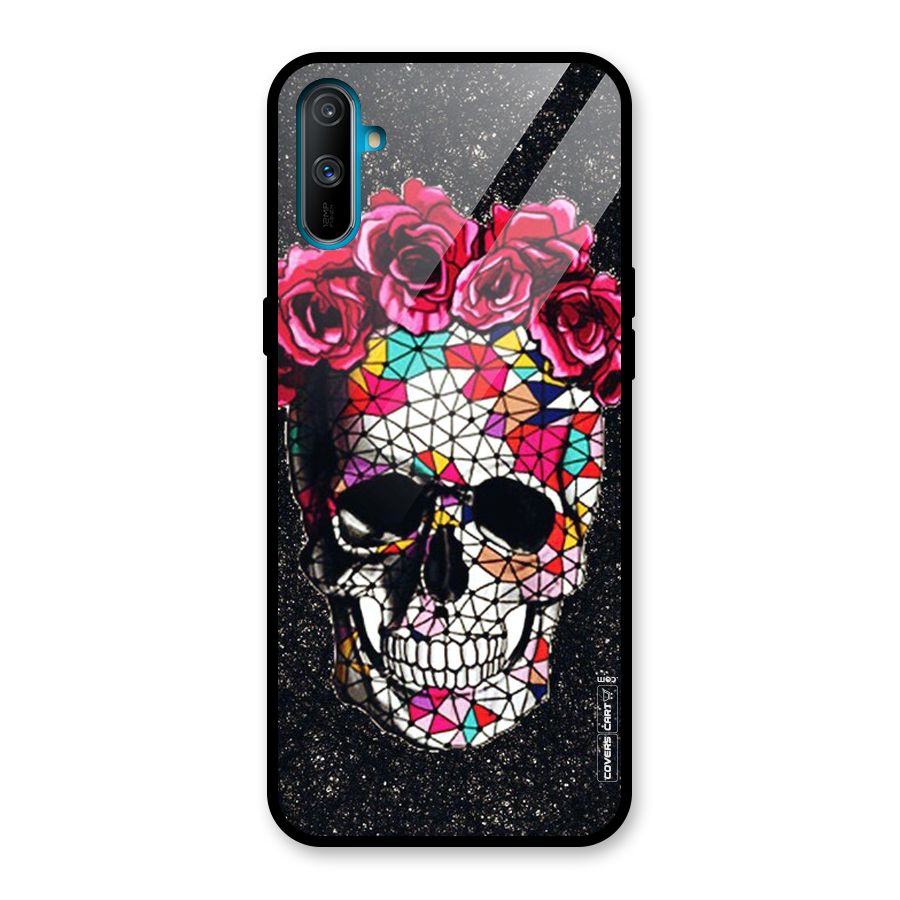 Pretty Dead Face Glass Back Case for Realme C3