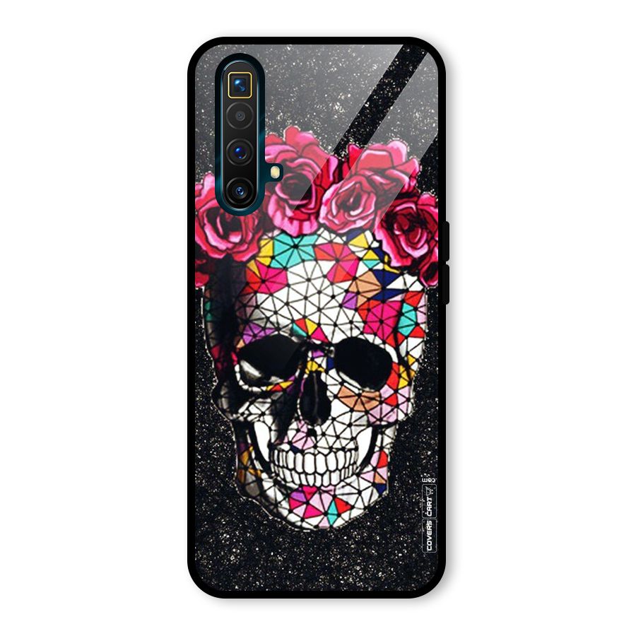 Pretty Dead Face Glass Back Case for Realme X3