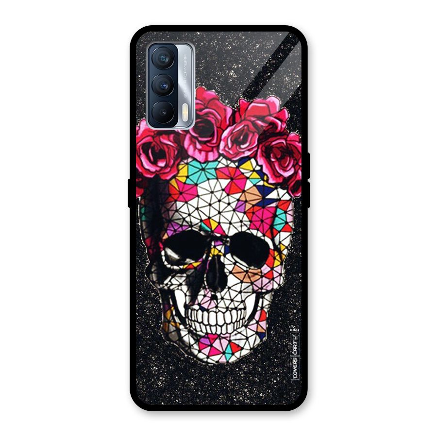 Pretty Dead Face Glass Back Case for Realme X7
