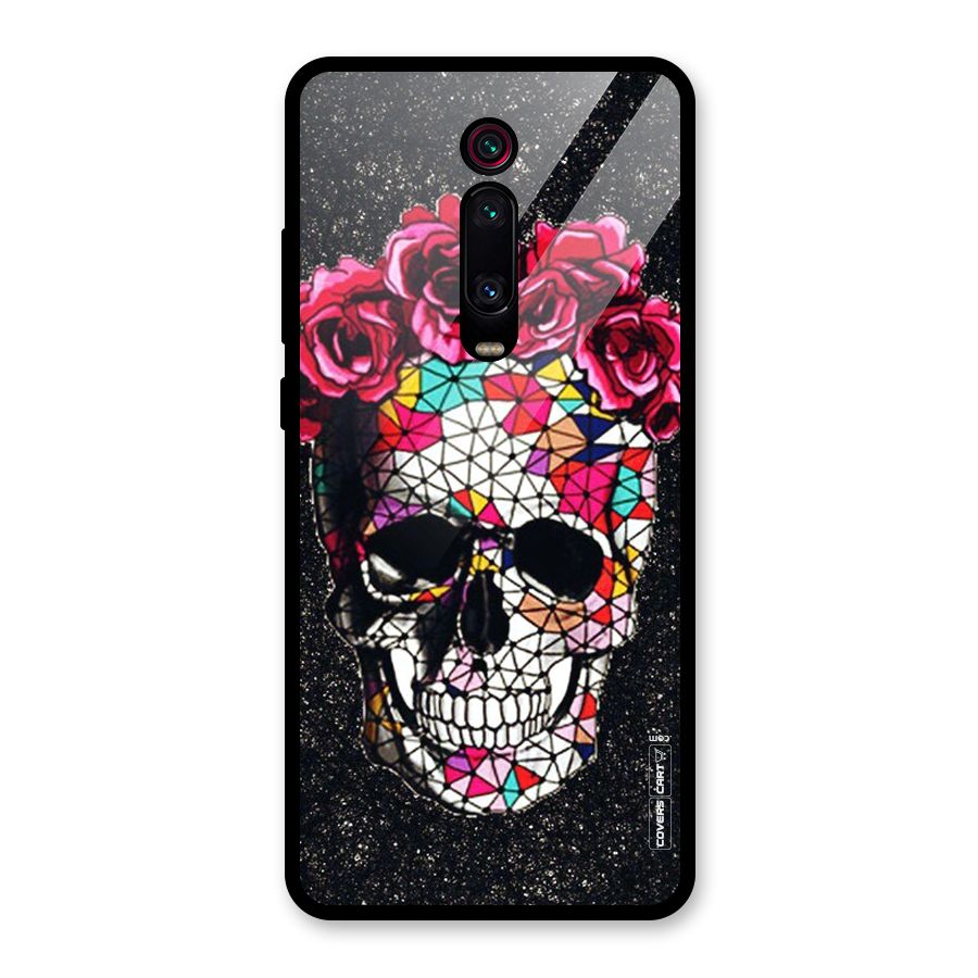 Pretty Dead Face Glass Back Case for Redmi K20 Pro