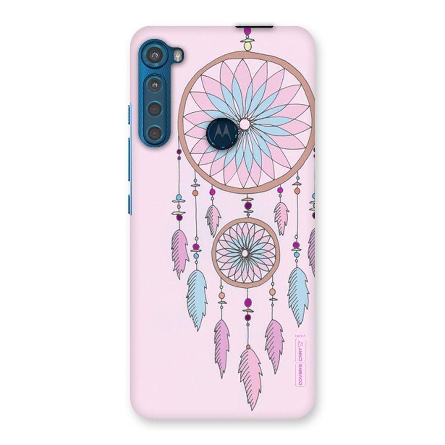 Pretty Dream Catcher Back Case for Motorola One Fusion Plus