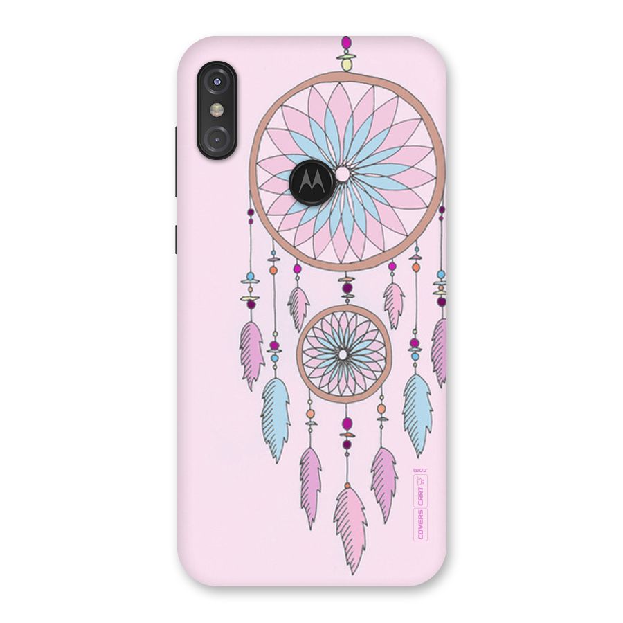 Pretty Dream Catcher Back Case for Motorola One Power