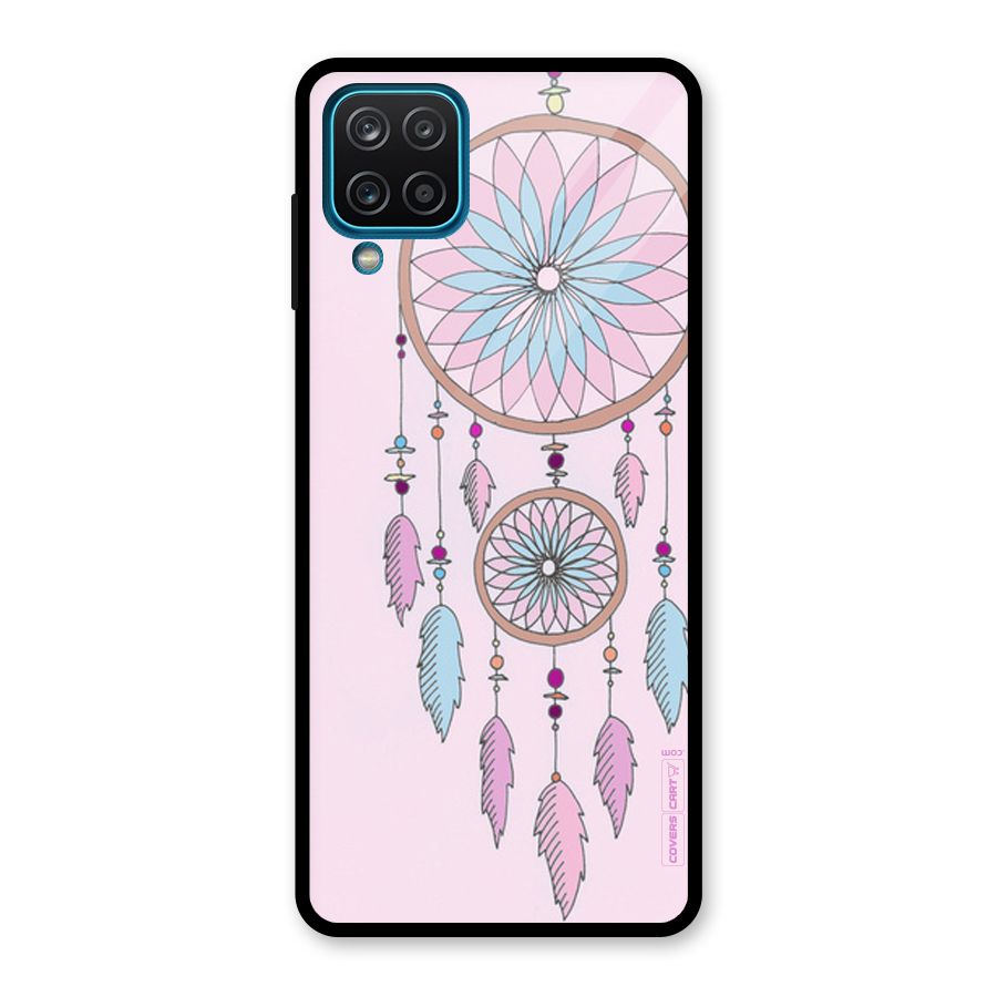 Pretty Dream Catcher Glass Back Case for Galaxy A12