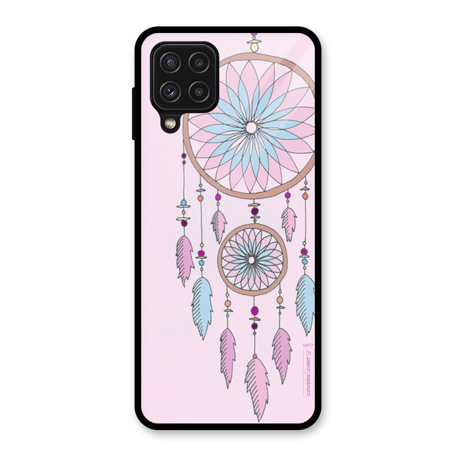 Pretty Dream Catcher Glass Back Case for Galaxy A22 4G