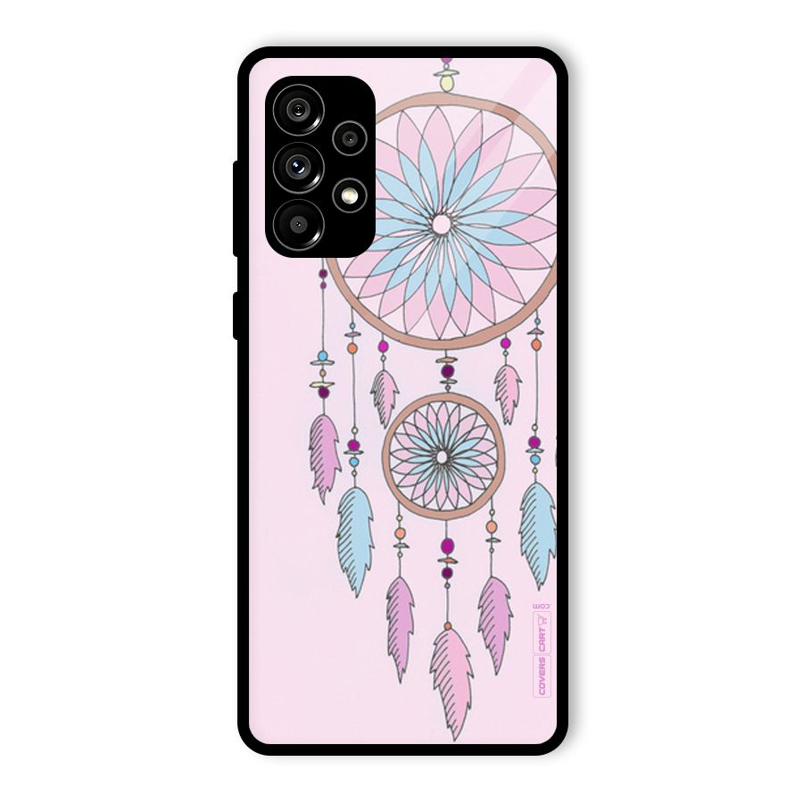 Pretty Dream Catcher Glass Back Case for Galaxy A73 5G