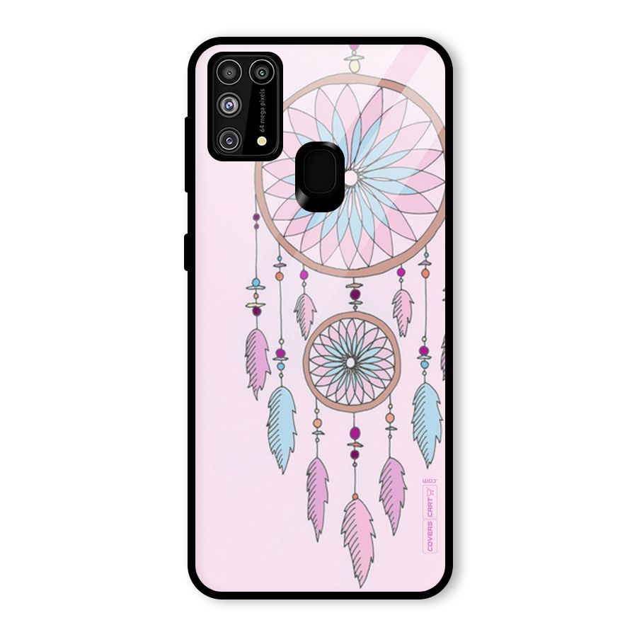 Pretty Dream Catcher Glass Back Case for Galaxy F41