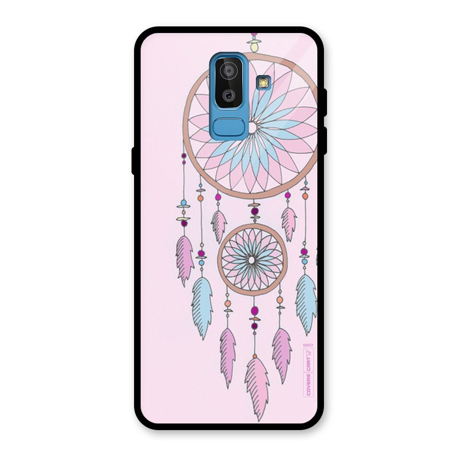 Pretty Dream Catcher Glass Back Case for Galaxy J8