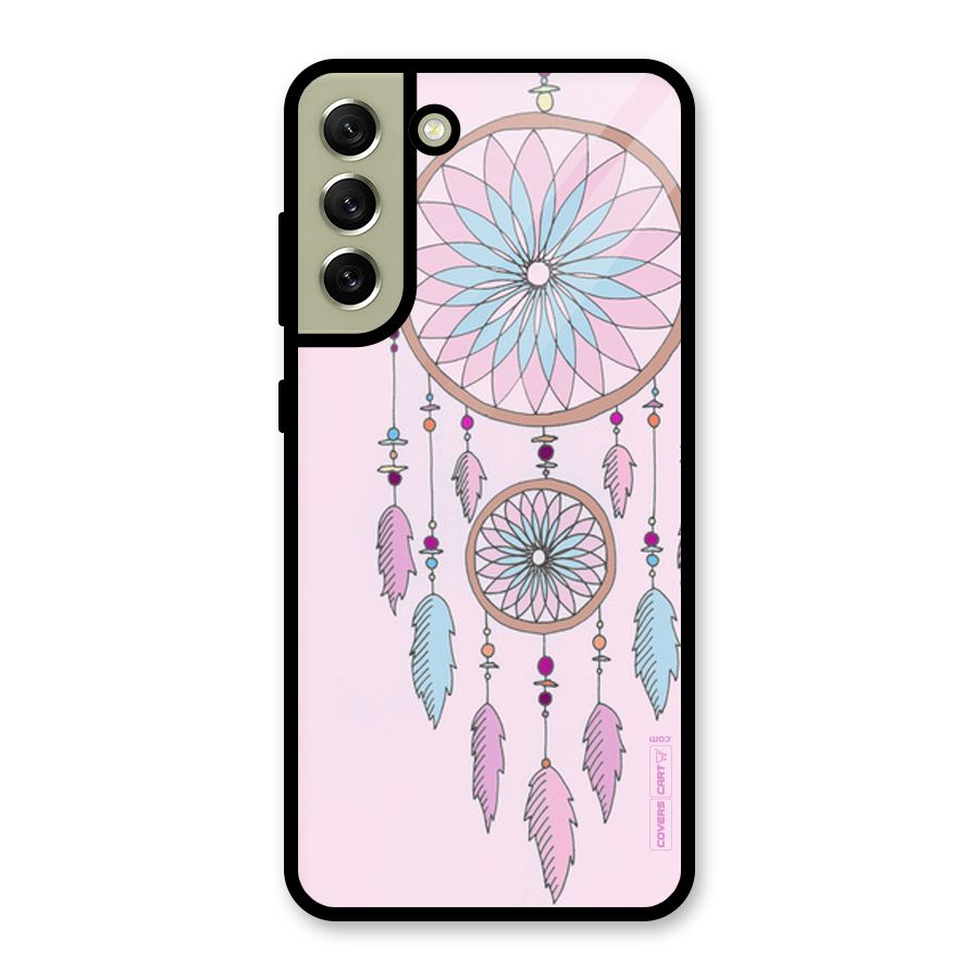 Pretty Dream Catcher Glass Back Case for Galaxy S21 FE 5G