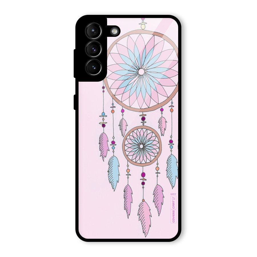 Pretty Dream Catcher Glass Back Case for Galaxy S21 Plus