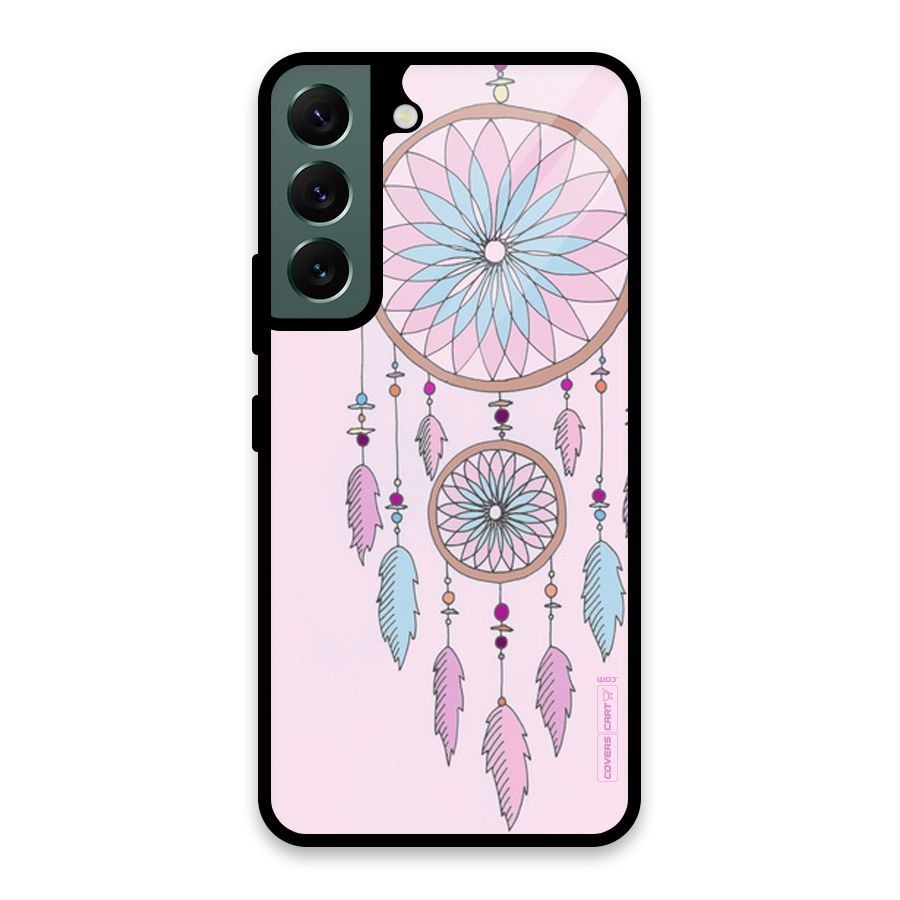 Pretty Dream Catcher Glass Back Case for Galaxy S22 5G
