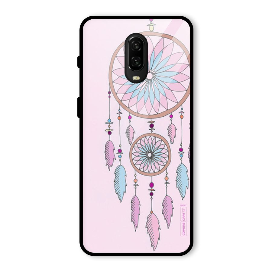 Pretty Dream Catcher Glass Back Case for OnePlus 6T