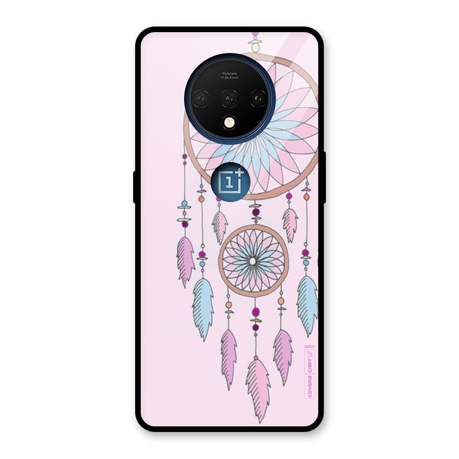 Pretty Dream Catcher Glass Back Case for OnePlus 7T