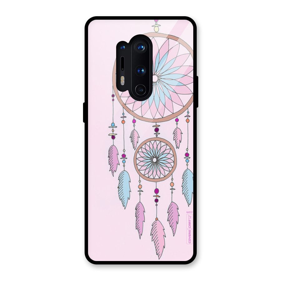 Pretty Dream Catcher Glass Back Case for OnePlus 8 Pro
