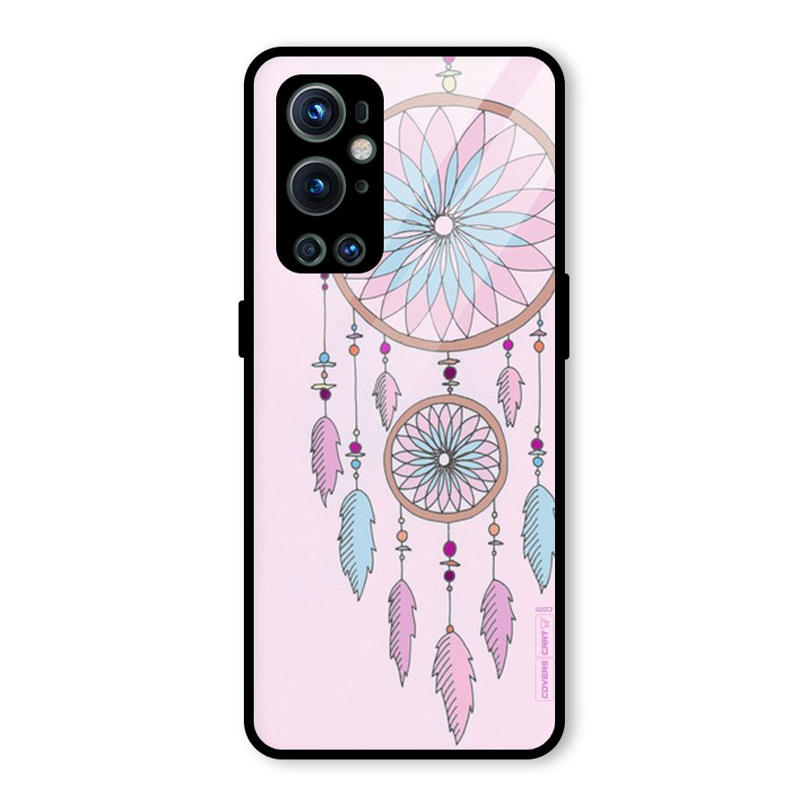 Pretty Dream Catcher Glass Back Case for OnePlus 9 Pro