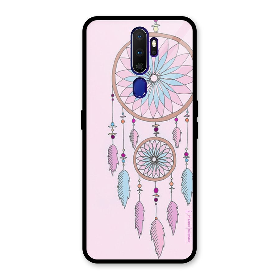 Pretty Dream Catcher Glass Back Case for Oppo A9 (2020)