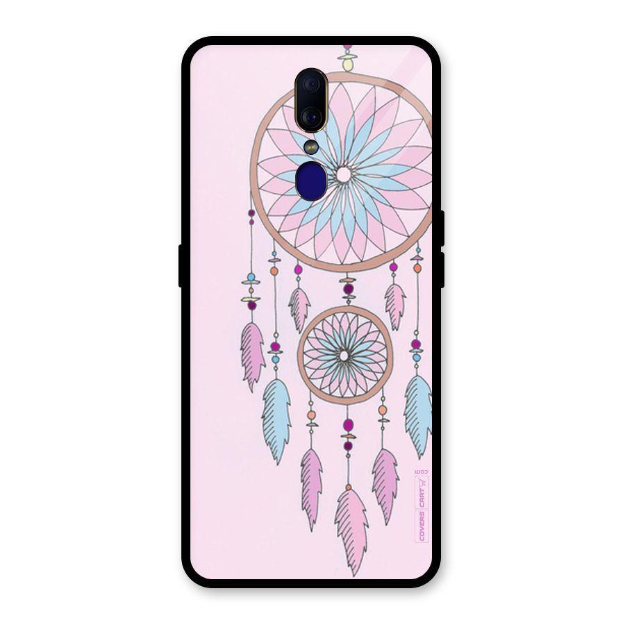 Pretty Dream Catcher Glass Back Case for Oppo F11