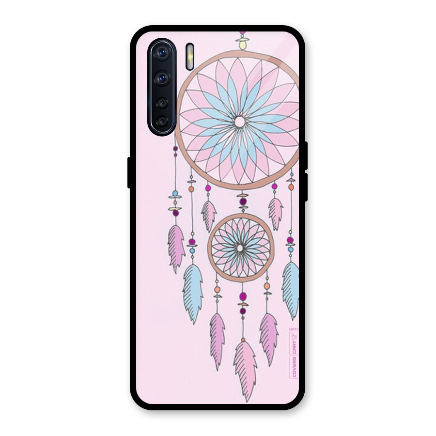 Pretty Dream Catcher Glass Back Case for Oppo F15