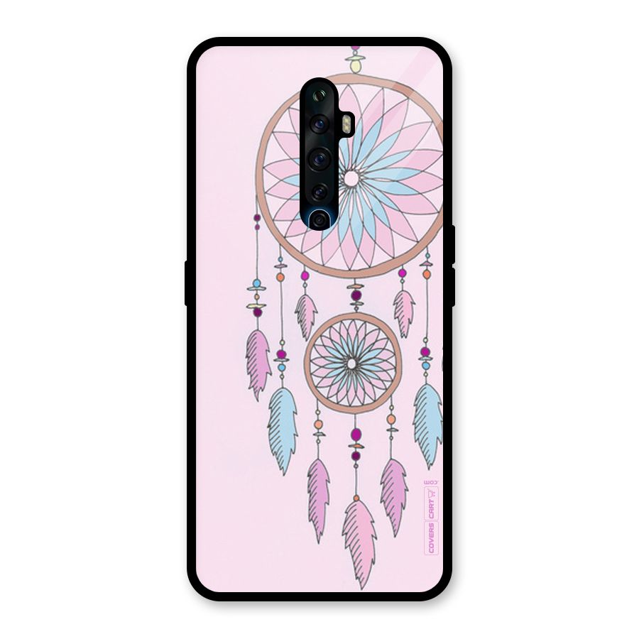 Pretty Dream Catcher Glass Back Case for Oppo Reno2 Z