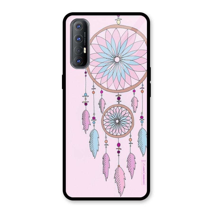Pretty Dream Catcher Glass Back Case for Oppo Reno3 Pro