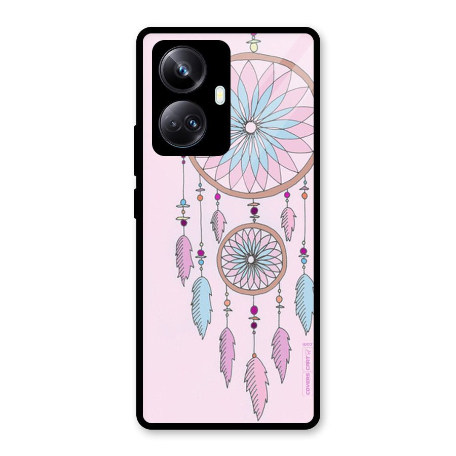 Pretty Dream Catcher Glass Back Case for Realme 10 Pro Plus