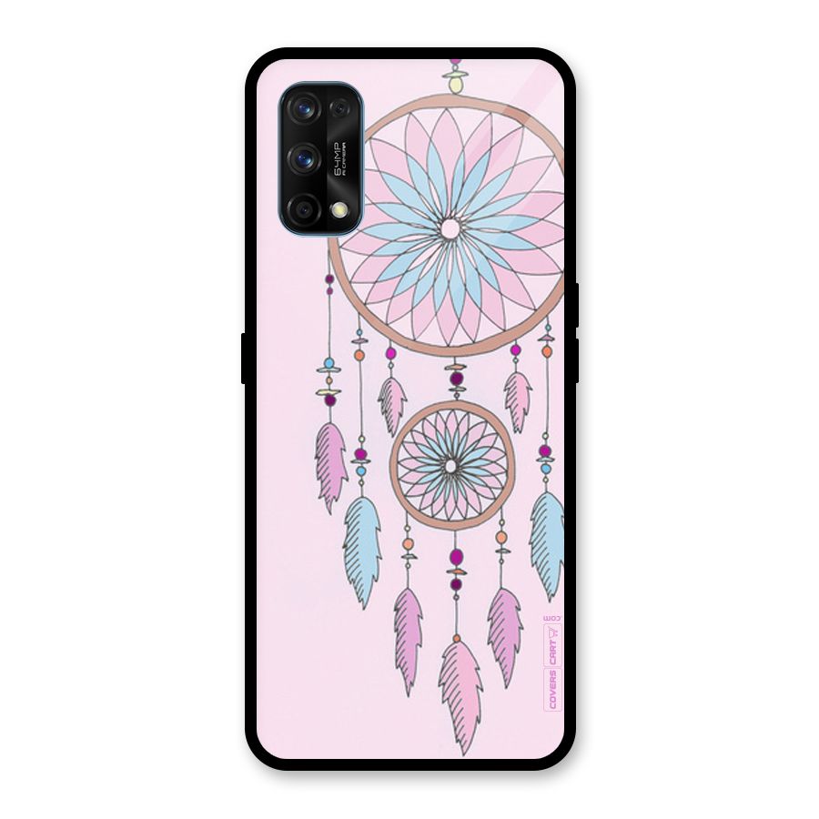 Pretty Dream Catcher Glass Back Case for Realme 7 Pro