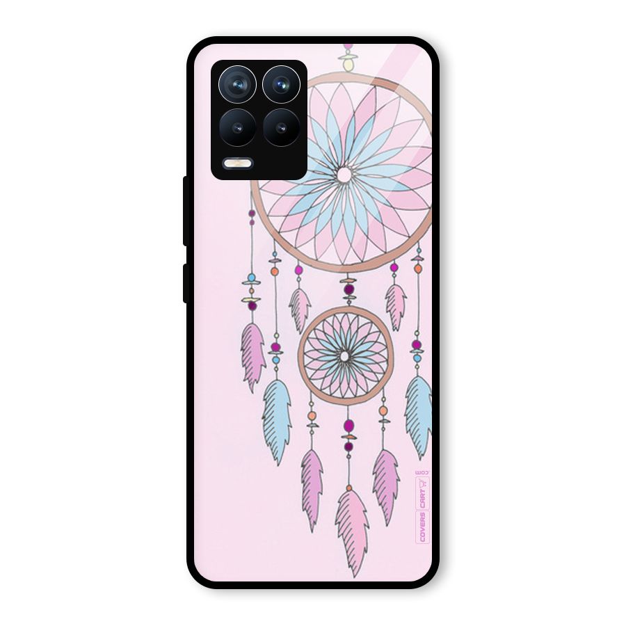 Pretty Dream Catcher Glass Back Case for Realme 8 Pro
