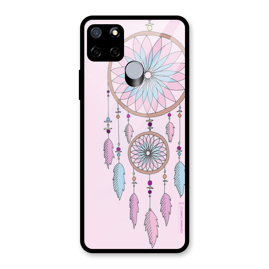 Pretty Dream Catcher Glass Back Case for Realme C12