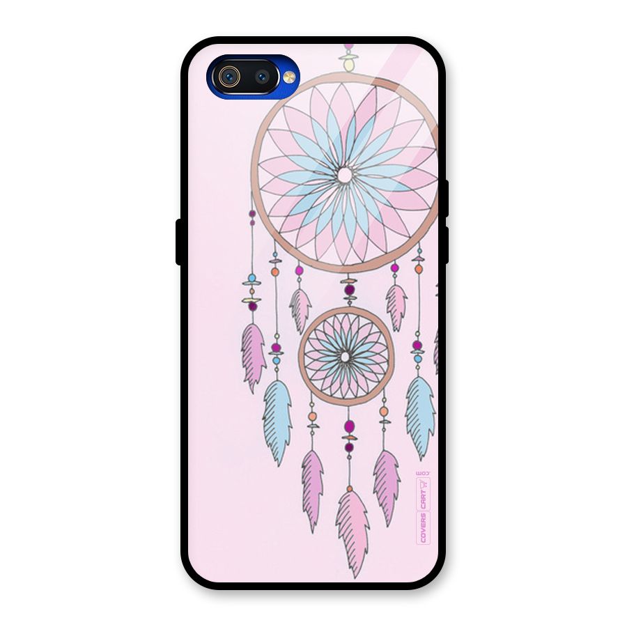 Pretty Dream Catcher Glass Back Case for Realme C2