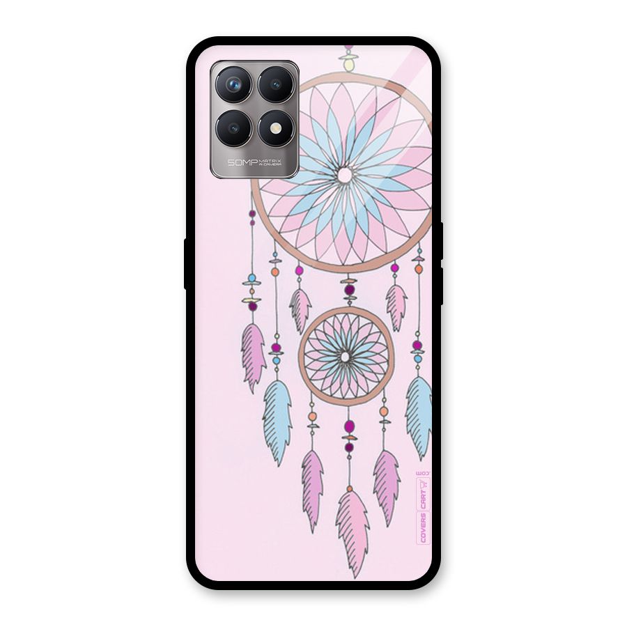 Pretty Dream Catcher Glass Back Case for Realme Narzo 50