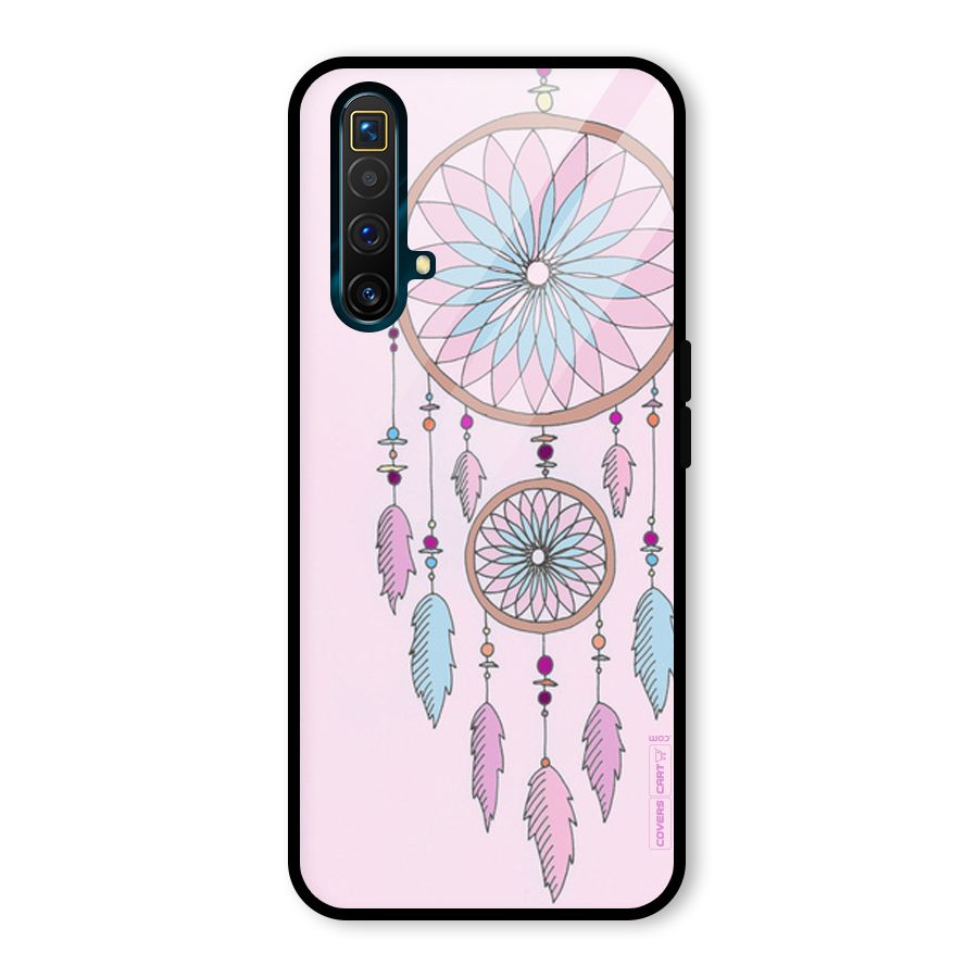 Pretty Dream Catcher Glass Back Case for Realme X3 SuperZoom