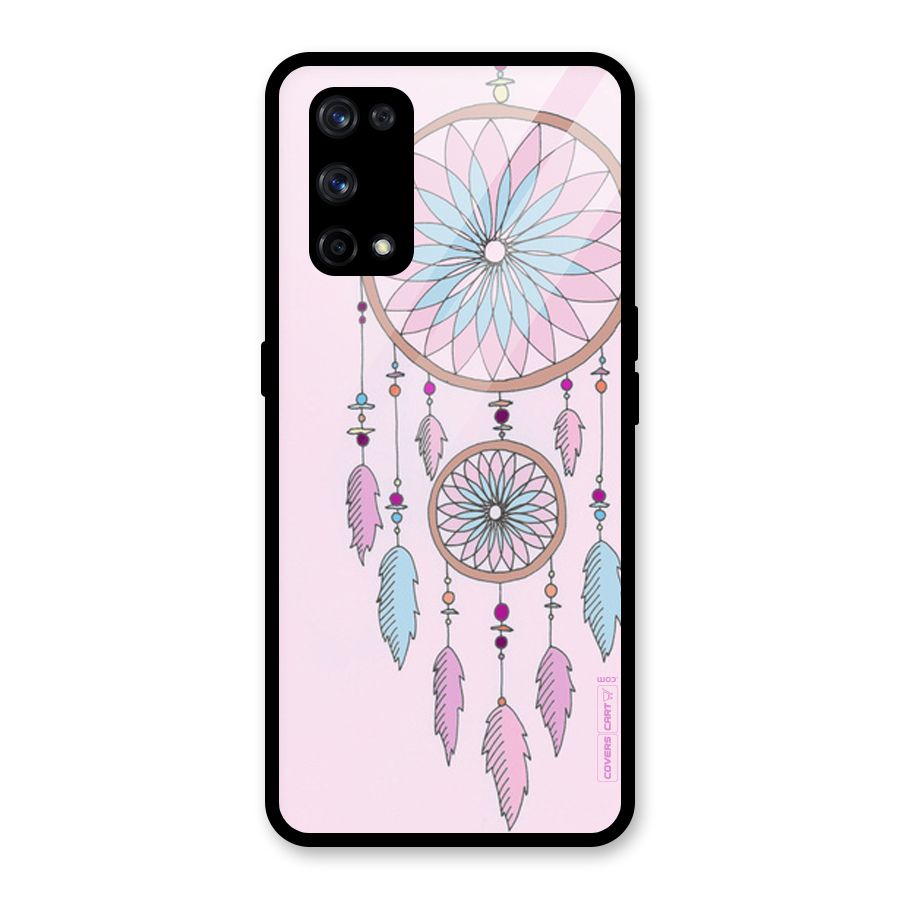 Pretty Dream Catcher Glass Back Case for Realme X7 Pro