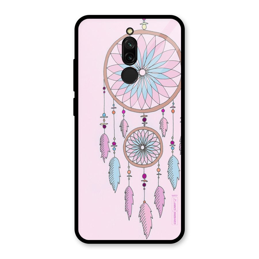 Pretty Dream Catcher Glass Back Case for Redmi 8