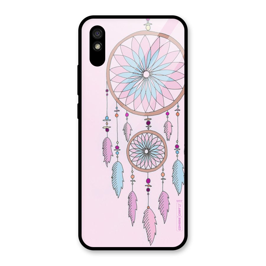 Pretty Dream Catcher Glass Back Case for Redmi 9A