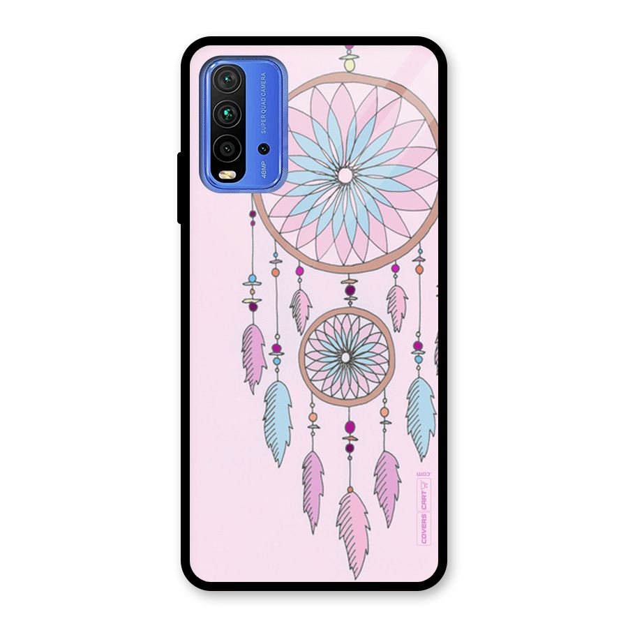 Pretty Dream Catcher Glass Back Case for Redmi 9 Power