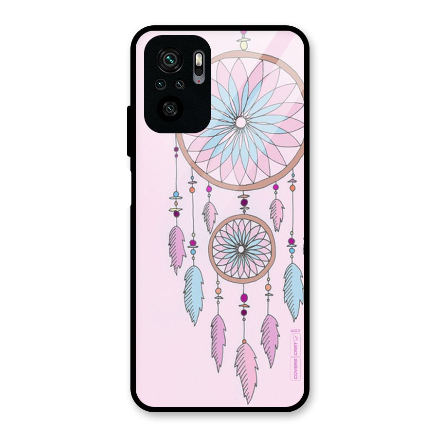 Pretty Dream Catcher Glass Back Case for Redmi Note 10