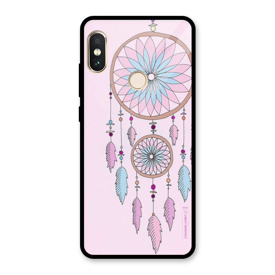 Pretty Dream Catcher Glass Back Case for Redmi Note 5 Pro