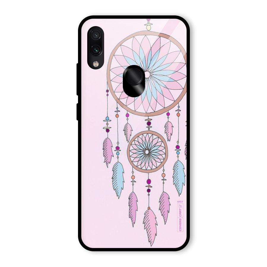 Pretty Dream Catcher Glass Back Case for Redmi Note 7S