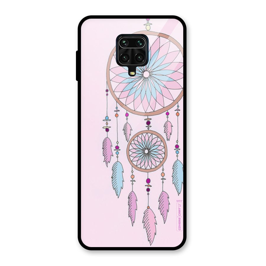 Pretty Dream Catcher Glass Back Case for Redmi Note 9 Pro