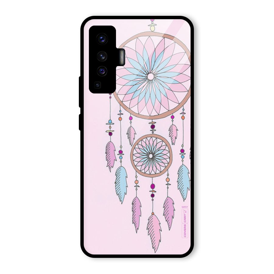 Pretty Dream Catcher Glass Back Case for Vivo X50