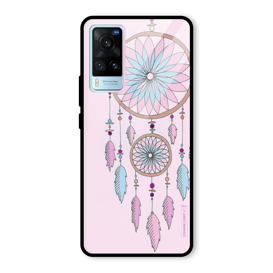 Pretty Dream Catcher Glass Back Case for Vivo X60