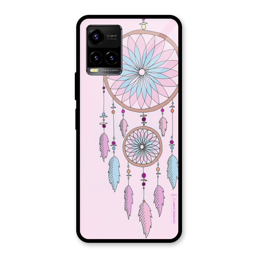 Pretty Dream Catcher Glass Back Case for Vivo Y21T
