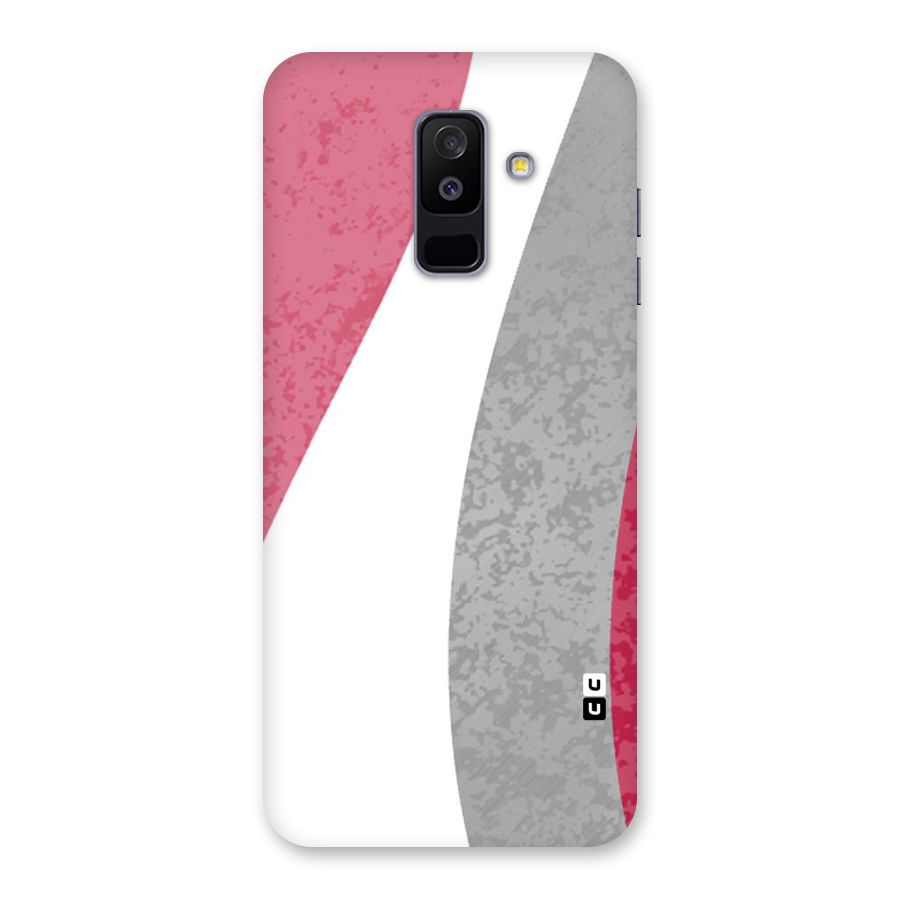 Pretty Flow Design Back Case for Galaxy A6 Plus