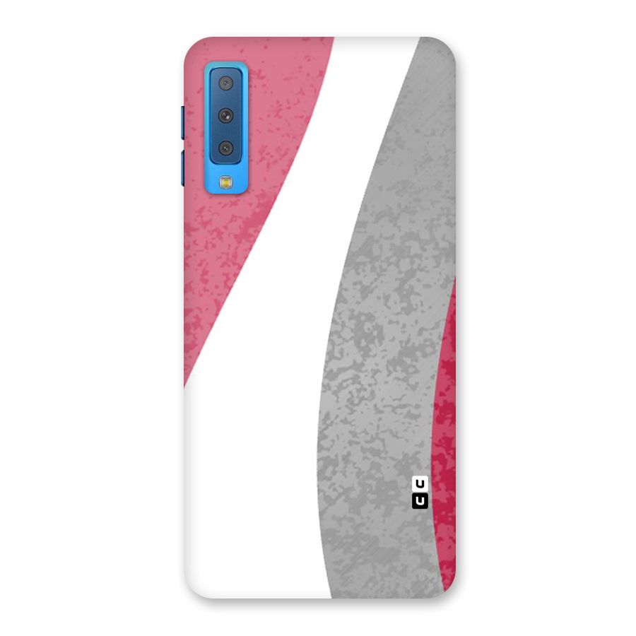 Pretty Flow Design Back Case for Galaxy A7 (2018)