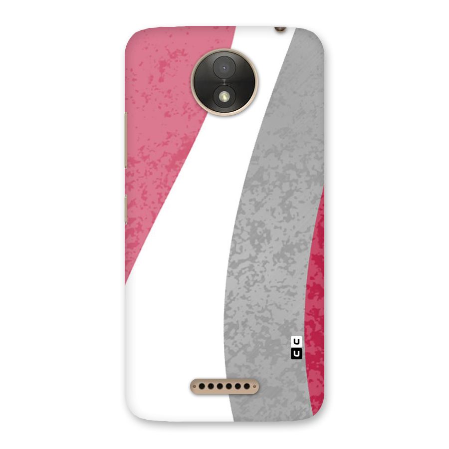 Pretty Flow Design Back Case for Moto C Plus