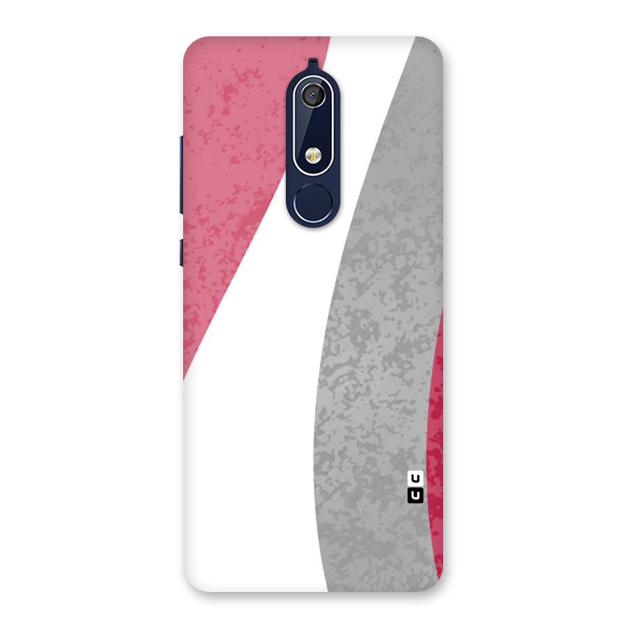 Pretty Flow Design Back Case for Nokia 5.1