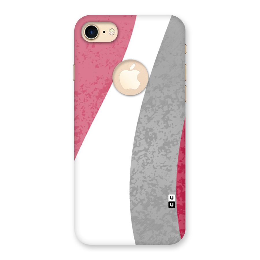 Pretty Flow Design Back Case for iPhone 7 Logo Cut